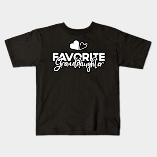 Favorite Granddaughter Kids T-Shirt